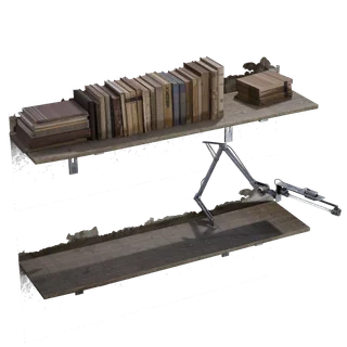 Polished Den Shelf Design