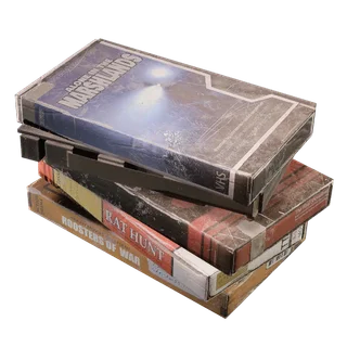 Stack of Movie Tapes