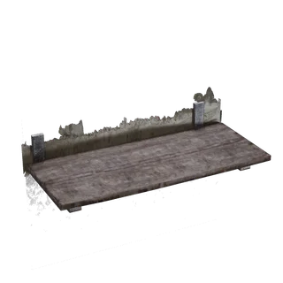 Battered Den Shelf