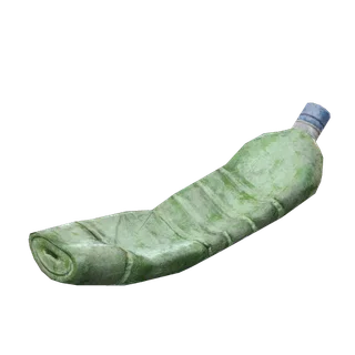 Crumpled Plastic Bottle