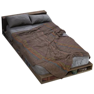 Ornate Den Bed