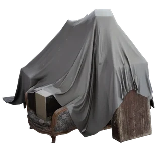 Draped Debris B
