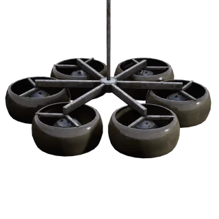 Glass Ceiling Lamp