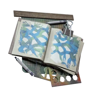 Cerulean Stencil