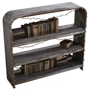 Ornate Den Shelf