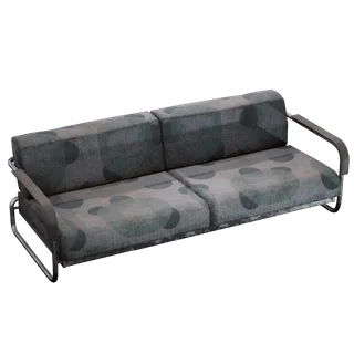 Green Geometric Sofa