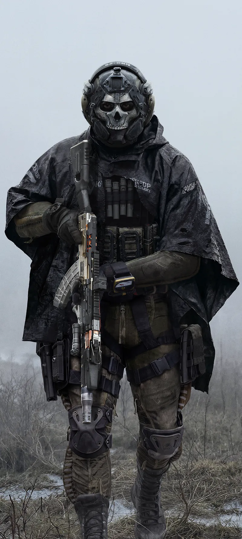 Ghost operator artwork from Modern Warfare 4