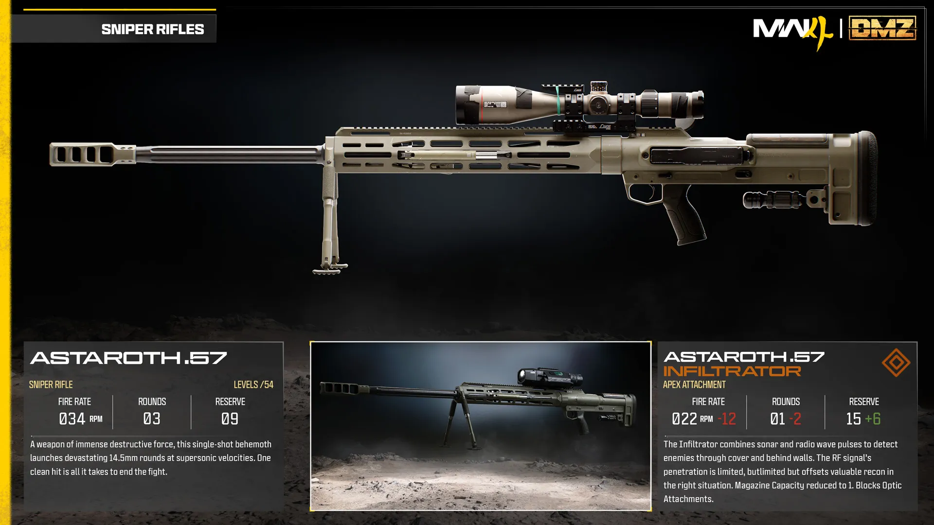Astaroth .57 base weapon