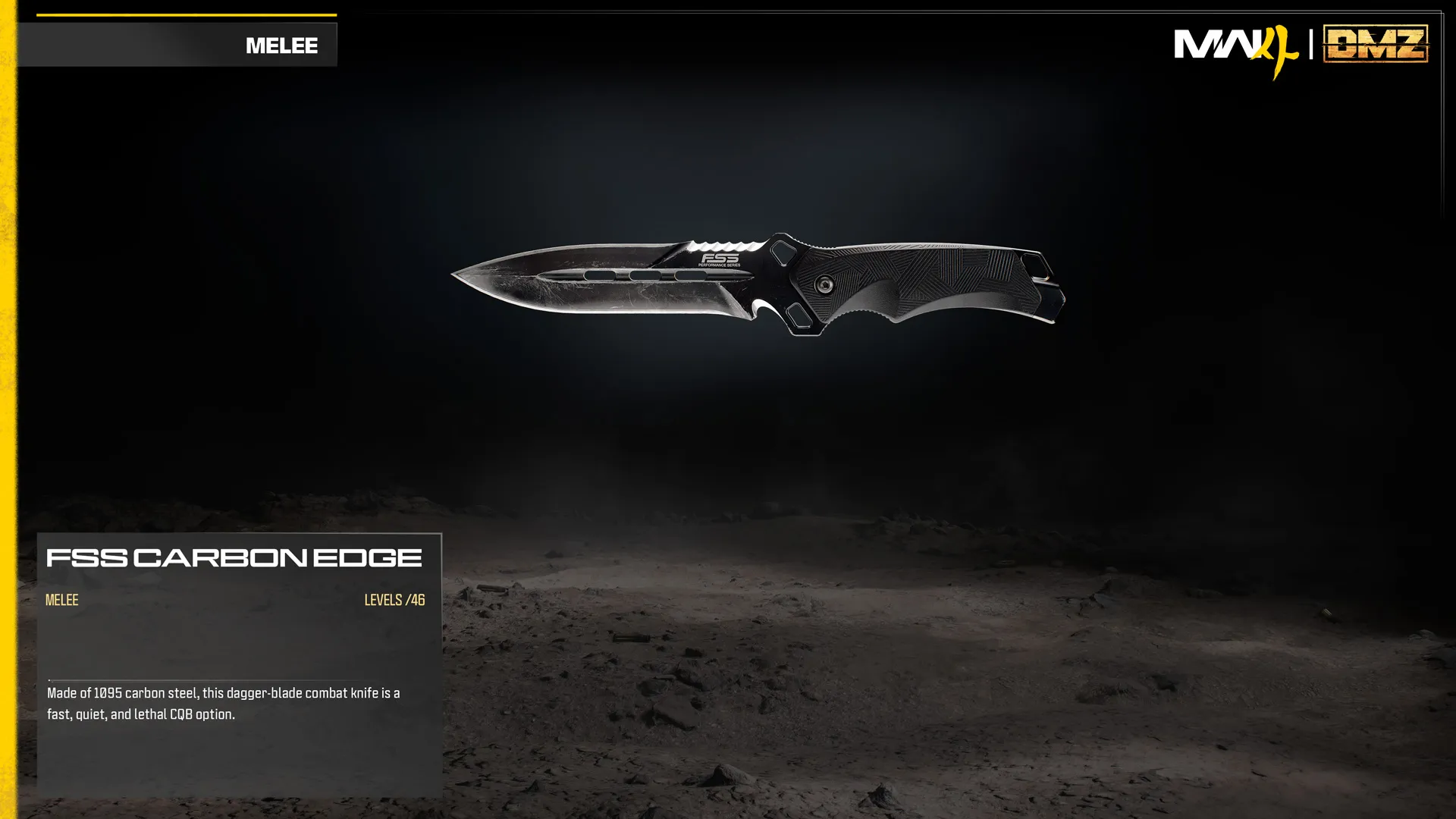 FSS Carbon Edge 1095 base weapon
